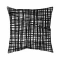 Begin Home Decor 20 x 20 in. Abstract Small Stripes-Double Sided Print Indoor Pillow 5541-2020-AB30